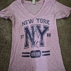 Pink Graphic Kids Tee